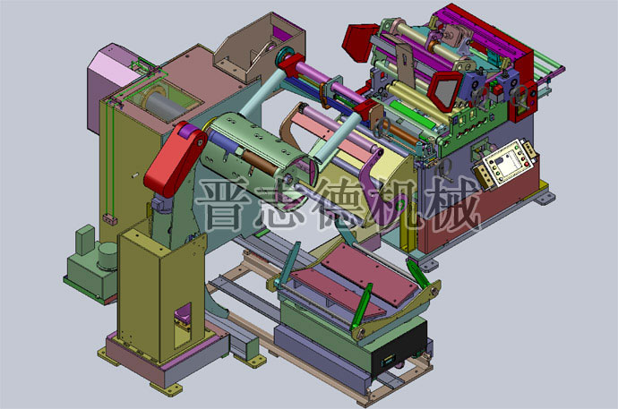 三合一送料機(jī)3D示意圖